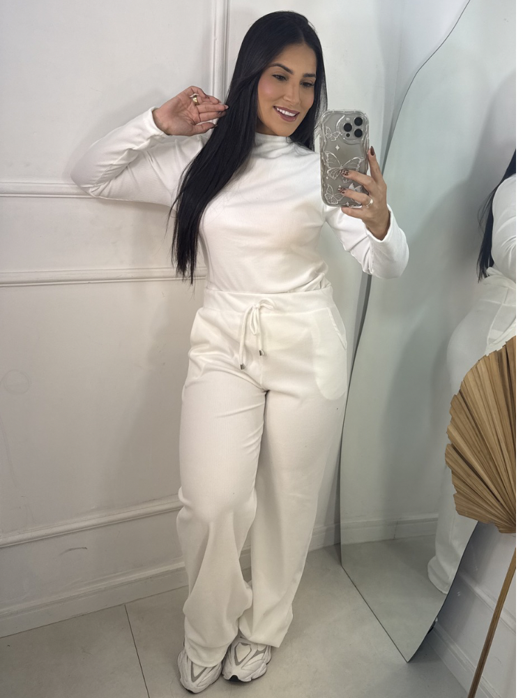 conjunto felpado